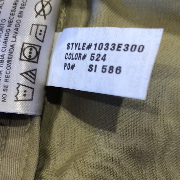 Savane Khaki Flat Front Slacks - Picture 8 of 8